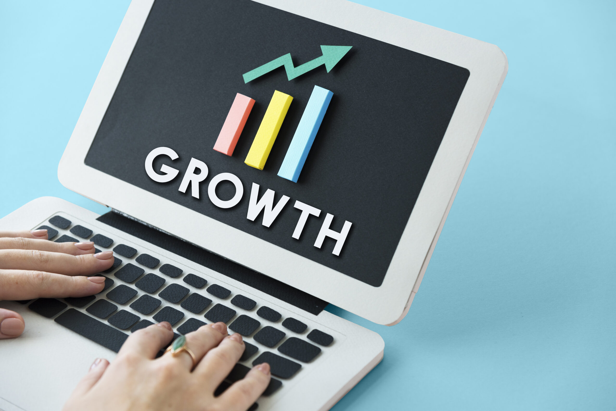 Graph Growth Development Improvement Profit Success Concept